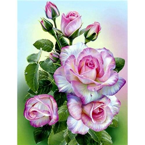 DIY Diamond Painting "Flower" Full Sets Diamond Mosaic Cross Stitch Home Decoration,Diamond Embroidery Wall Art