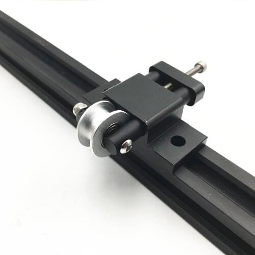 Funssor 1pcs AM8/ Anet A8 aluminum Y axis belt tensioner kit for AM8 3D Printer Extrusion Metal Frame