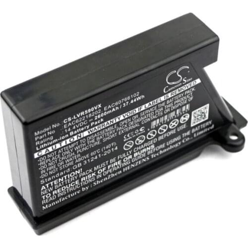 Cameron Sino 2600mAh battery for LG VR34406LV VR34408LV VR5902LVM VR5906-5940-5943 VR5940L VR5942L VR5943L VR6170LVM VR6171LVM