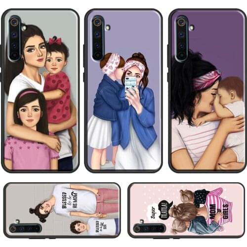Baby Mom MUM MOTHER Girl Queen Phone Case For OPPO Realme GT C3 C11 C15 Q3 6 7 8 Pro Coque For OnePlus 9 Pro 7T 8T Nord