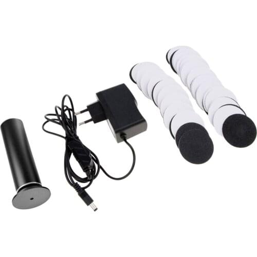 Electric Callus Remover Tool Adjustable & Replacement Sandpaper Disk EU Plug