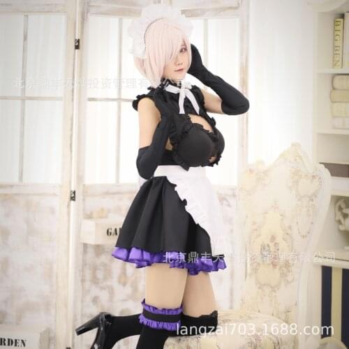 Game Fate/Grand Order Matthew Cosplay Dress Matthew Service Maid Dress Matthew Cosplay Costume Halloween Carnival Sexy Uniforms