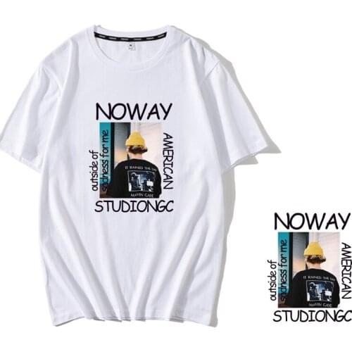 Fashion Men Women Heat Transfer Patches Letter Cloth Sticker Hot Heat Transfer DIY Iron On Clothing Bag Shoes