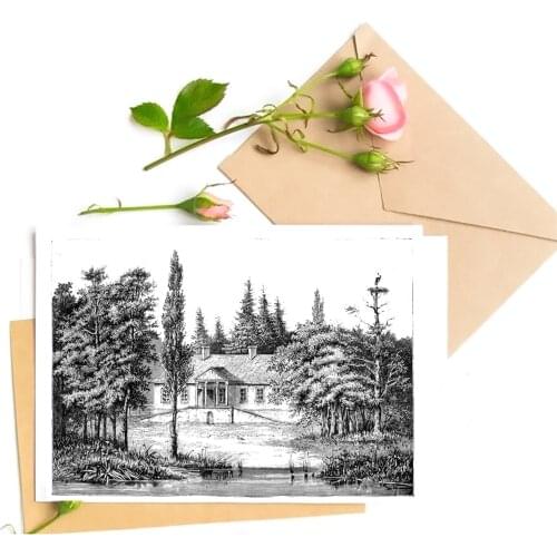 Beautiful Scenery Transparent Clear Stamps for DIY Scrapbooking/Card Making Stamps Fun Decoration Supplies