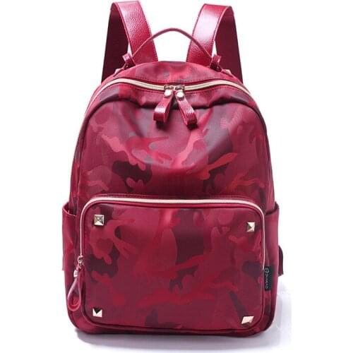 Backpack Womens Korean-style 2019 New Style College Style Backpack Campus Casual Versatile High School Students School Bag