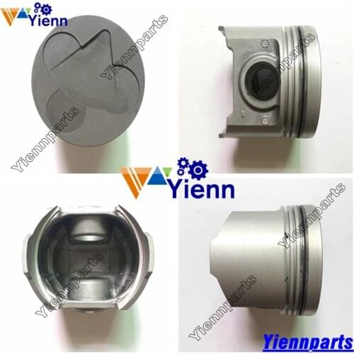 For Kubota V3300 V3300-B Piston 98mm 1C010-21110 With Alfin Good Quality M6800 Tractor V3300-E Diesel Engine Repair Parts