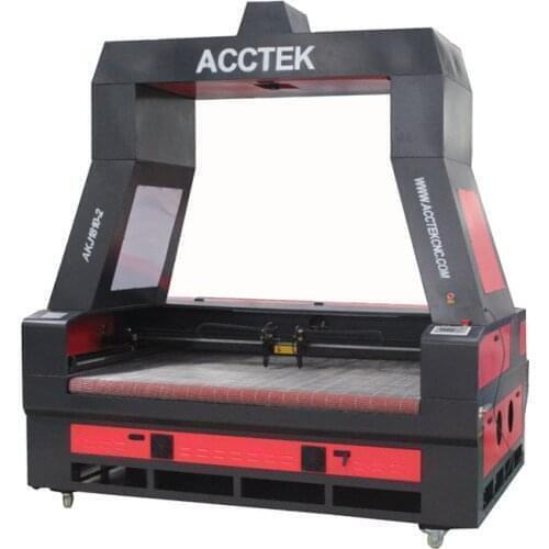 1810 co2 laser cutting machine with CCD scanner for sale/ Ruida controller laser cutting machine with good price