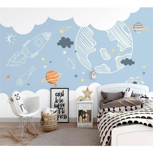 Beibehang Ultra-high-definition hand-painted senior retro cafe background wall decoration painting wallpaper for walls 3 d