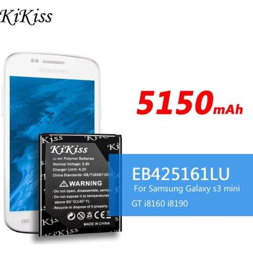 Battery EB425161LU for Samsung J1 Mini J1Mini Prime SM-J106F SM-J105H S7562 S7560 S7566 S7568 S7572 S7580 I8190 I8160 S7582