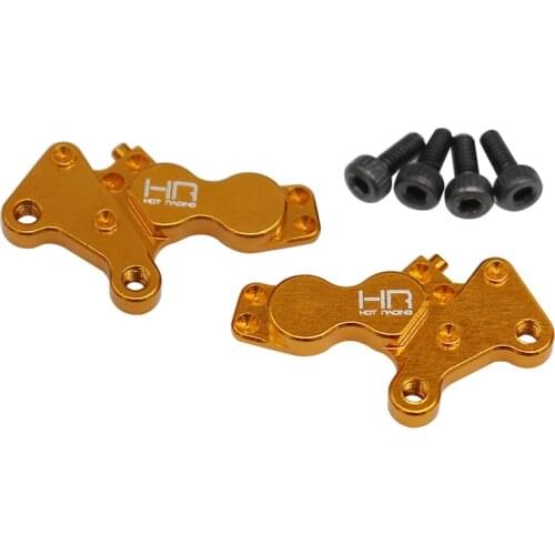 HR Aluminum Gold Brake Caliper for Kyosho 1/8 NSR500 Motorcycle