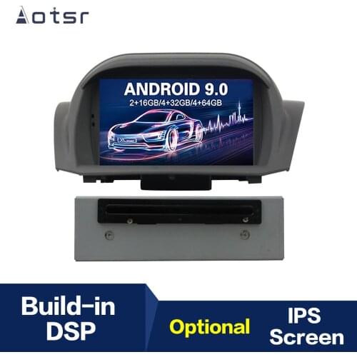Android 9 4+64G DSP IPS Car DVD Player GPS Navigation For FORD Fiesta 2013-2016 Head Unit Multimedia Player Tape Recorder