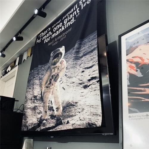 Armstrong Moon Tapestry Wall Hanging Modern Style Beach Bohemian Tapestry hippie tapestry mandala