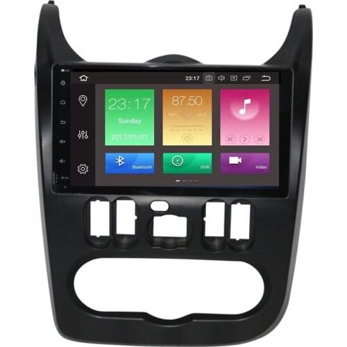 4GB 9" HD Android 10 Car Stereo For Renault Duster Dacia Logan Sandero Auto Radio FM GPS Navigation WiFi Backup Camera No DVD