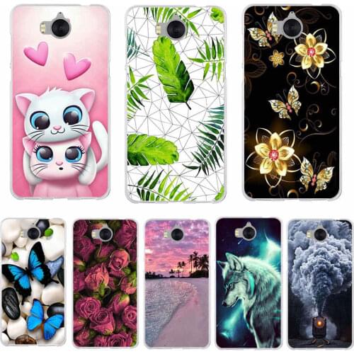 For Huawei Y6 2017 Y5 2017 Case Soft Silicone Phone Case For Huawei Y5 2017 Back Case For Y6 2017 mya-l22 mya-u29 Cover