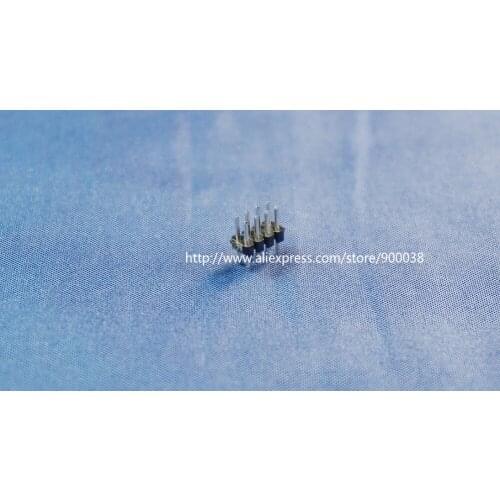 100pcs 2x4 P 8 Pin 2.0 mm Pin Header male Dual row Straight PCB 180 Through Hole Insulator height 2.00mm Rohs Lead Free