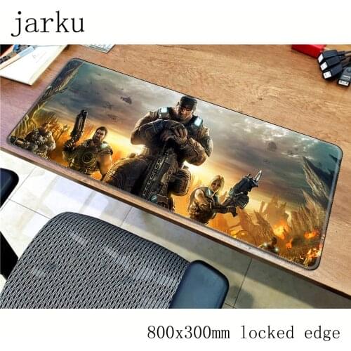 Gears of war mouse pad gamer 800x300mm notbook mouse mat large gaming mousepad large Colourful pad mouse PC desk padmouse