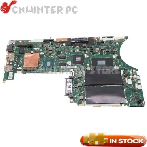 NOKOTION For Lenovo Thinkpad T460P Laptop Motherboard 01AV874 01YR851 01HX081 01YR848 BT463 NM-A611 i5-6440HQ CPU GeForce 940MX
