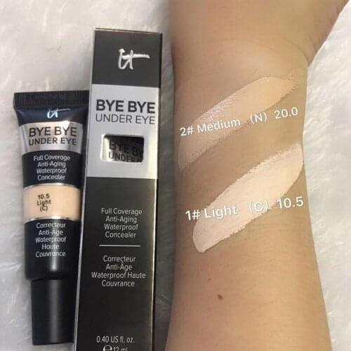 Olhos matte corretivo creme ele bye bye sob olho cobertura completa anti-envelhecimento corretivo prova ddark olhos escuro