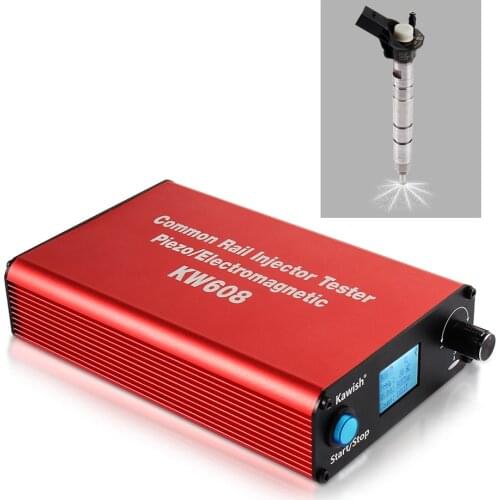 2020 Promotion New Arrival! Kw608 Multifunction Diesel Common Rail Injector Tester Piezo Injector Tester Usb Injector Tester