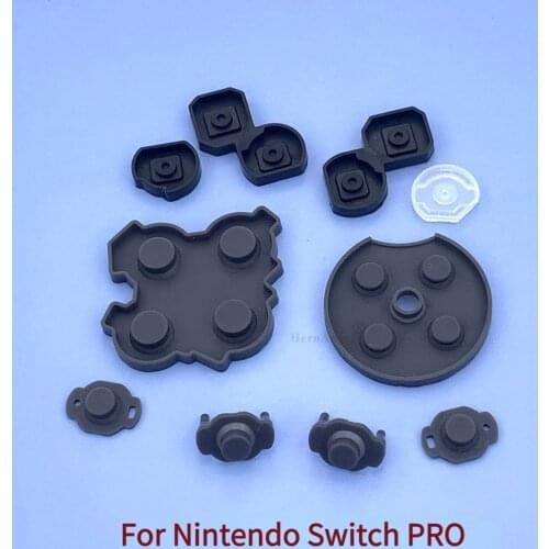New Arrive For Nintendo Switch PRO Handle Buttons Pad Rubber Conductive Adhesive For SN Switch PRO Controller Rubber Conductor