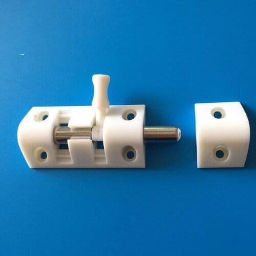 Plastic door bolt household hardware latch x10