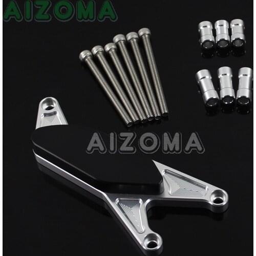 Silver Motorcycle Engine Guard Protector Crash Pads Cover Case For Suzuki GSXR 600 750 2004-2005 GSXR 1000 2003-2006 2007 2008