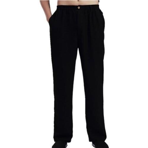 Shanghai Story Chinese Style Mens tai chi Pants KungFu pants kung fu Costume taiji trousers Comfortable Pants Wushu Clothing