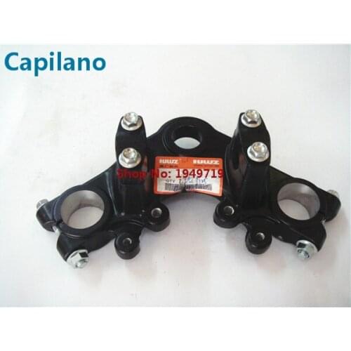 Motorcycle WY125 triangle steering wheel joint board on front fork column for Honda 125cc WY wuyang 125 direction faucet mount