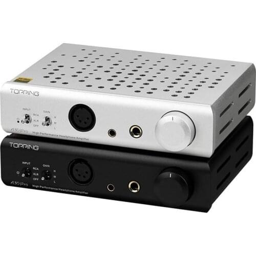 TOPPING A30Pro Headphone Amplifier 4 pin XLR/4.4mm/6.35mm Output Balanced Input A30 PRO Hi-Res Amplifier Hifi AMP