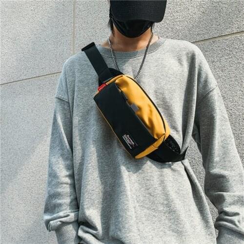 Waterproof Cross Body Bag Fashion Function Cycling Sporting Waist Bag Leisure Travel Chest Pack Bag for Teenage Shoulder Bags