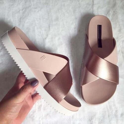 Melissa Summer Adulto Women Jelly Shoes Melissa Sandals 2020 Fashion New Women Jelly Shoes Sandalia Melissa Brand Female