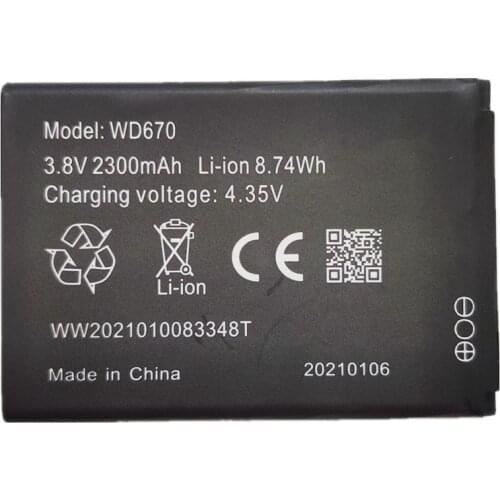 10PCS/Lot 2300mAh Battery For ZTE WD670 Reliance Wi-Pod 4G LTE Pocket WiFi Router мтс 874FT MTS 874 FT 4G LTE Wi-Fi Battery
