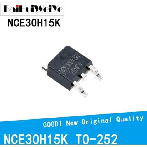 10PCS/LOT NCE30H15K NCE4060K NCE2060K NCE7560K TO252 TO-252 30V 150A N-Channel Enhancement Mode Power MOSFET New Original