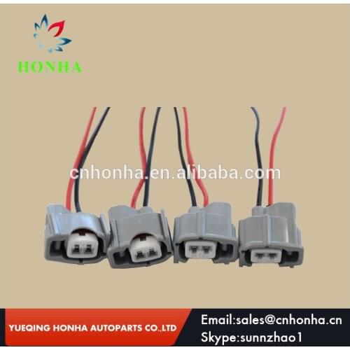 2 Way Female Fuel Injector Wire harness Auto Electrical Connector 90980-11875 6189-0611