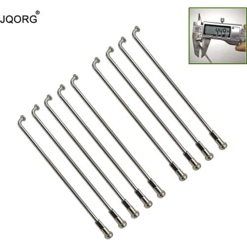 36 Pieces A Lot Diameter 4.5 mm Circle Body Elbow Material 304 Stainless Steel Nature Color Motorcycle Needles With 22mm Caps