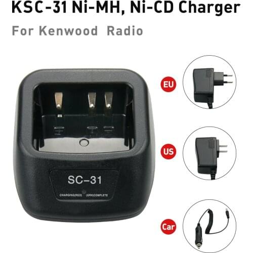 Rapid Quick Charger KSC-31 for Kenwood Radio KNB-29N KNB-30A Battery TK-2200 TK-2202 TK-2212 TK-3200 TK-3200 TK-3201