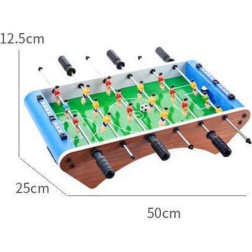 Wooden Soccer Table Game W/Footballs for Kids, Adults Game Room Arcades