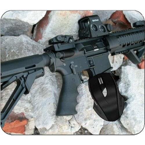 Gaming Mouse Pad Weapon Colt Ar-15 Military Weapon Rifle Mouse Mat