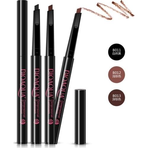 Eyebrow Pencil Waterproof and Sweatproof Creates Long Lasting Natural Hair-Like Defined Brows