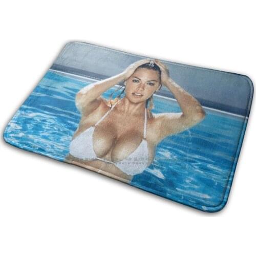 Kate Upton Mat Rug Carpet Anti-Slip Bedroom Entrance Door Mat Kate Upton Kate Upton Sexy Wonderful Model Modeling Alps Swimming