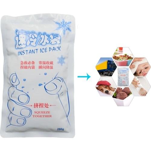 Instant Portable Cold Pack Capacity Disposable Ice Pack For Athletes Cooler Bag Lunch Food Lunch Box Outdoor Activities