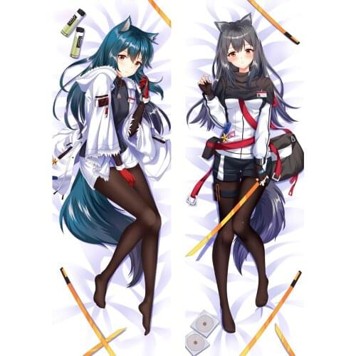 Mxdfafa Japanese Anime Arknights Dakimakura Case Anime Pillow Cover Cartoon Hugging Body Pillowcase Waifu Bedding Female