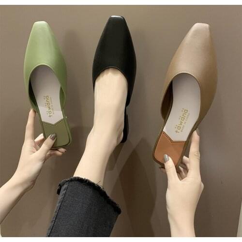 Jelly Mules Slippers Women Summer Fashion Slip On Holiday Beach Sand Shoes Sandals Square Toe Slides