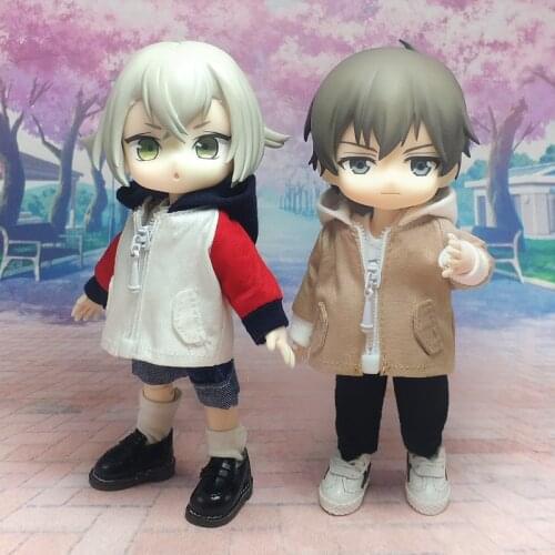 Ob11 baby clothes ob11 clothes top coat 1/12 BJD GSC plain body doll clothes