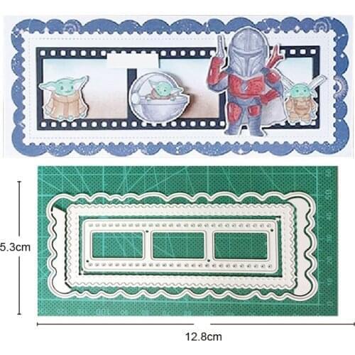 Craft dies Metal cutting dies cut die baby photo frame decoration Scrapbooking dies paper knife mould blade punch stencils dies