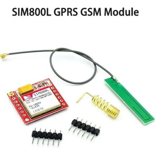 SIM800L GPRS GSM Module Micro SIM Card Core Quad-band TTL Serial Port Antenna PCB Wireless WIFI Board For Arduino Smart Phone
