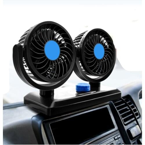 12V car SUV cooling fan modification accessories 24V truck center console Auto parts for Universal