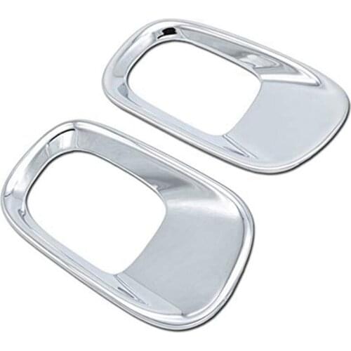 Exterior Parts for Jeep Renegade 2015-018 Chrome Rear Bumper Tail Fog Light Lamp Foglight Cover Trim Bezel Frame Molding Car Sty