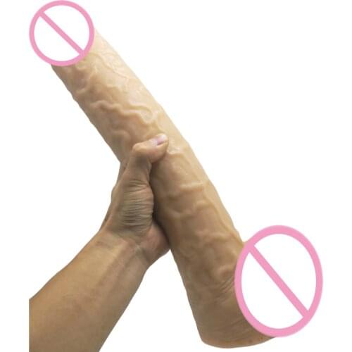 38*6.5CM Big Dildos Realistic Huge Horse Dildo Female Large Penis Giant Sex Soft Anal Butt Dildos Suction Cup Toys for Women