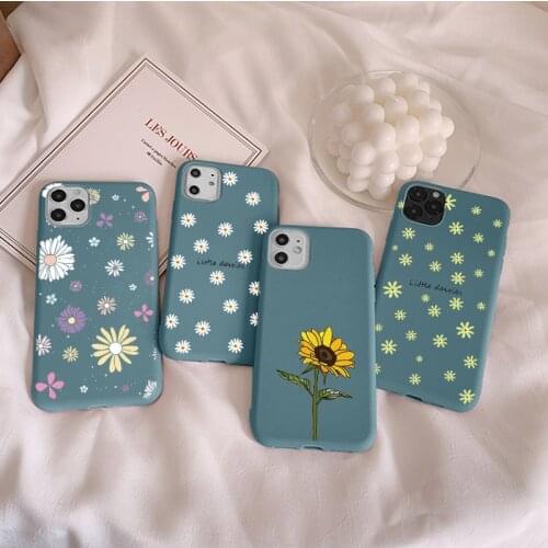 Flower Case For Xiomi Mi Note 10 9T 9 CC9 POCO F2 Pro A3 8 Lite F1 X2 CC9e For Redmi Note 9S 9 8 8T Pro 7 Silicon Shell Cover